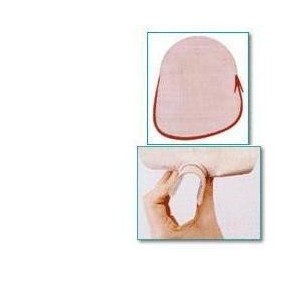 Sacca chiusa per colostomia hollister conform 2 stoma 55mm con flangia e rivestimento in tessuto non tessuto 30 pezzi +30 coprif