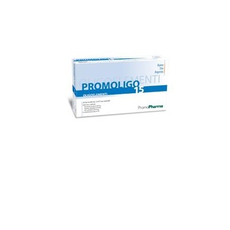 Promoligo 15 rame/oro/argento 20 fiale 2 ml