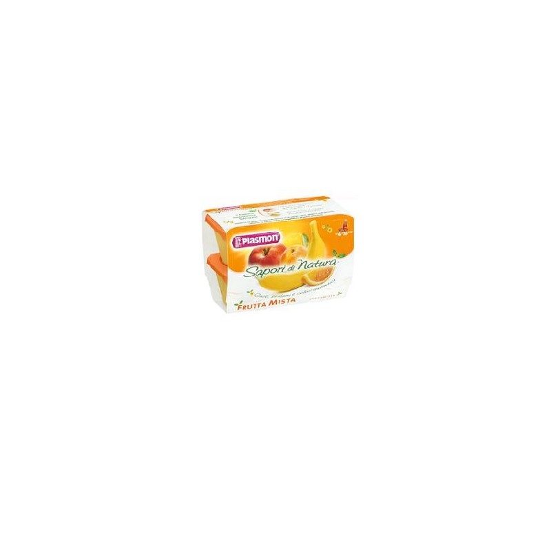 Plasmon sapori di natura omogeneizzato frutta mista 100 g x4 pezzi Plasmon sapori di natura omogeneizzato frutta mista 100 g x4 pezzi
