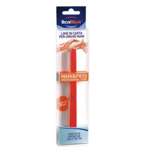 Lima in carta per unghie mani