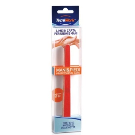 Lima in carta per unghie mani