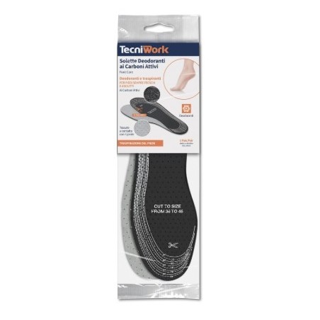 Solette deodoranti ai carboni attivi 1 paio