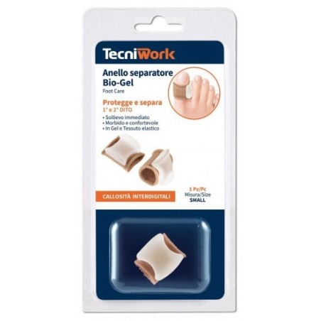 Bio-gel anello separatore per alluce s 1 pezzo