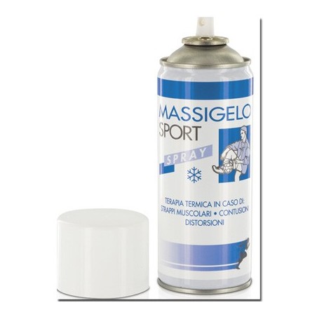 Ghiaccio istantaneo massigelo sport bomboletta spray 400ml Ghiaccio istantaneo massigelo sport bomboletta spray 400ml