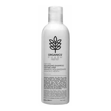 Organics pharm volumizing shampoo for fine hair lemon and peppermint