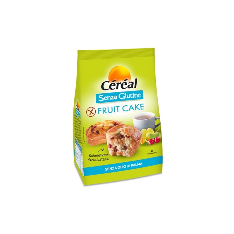 Cereal fruitcake 6 monoporzioni
