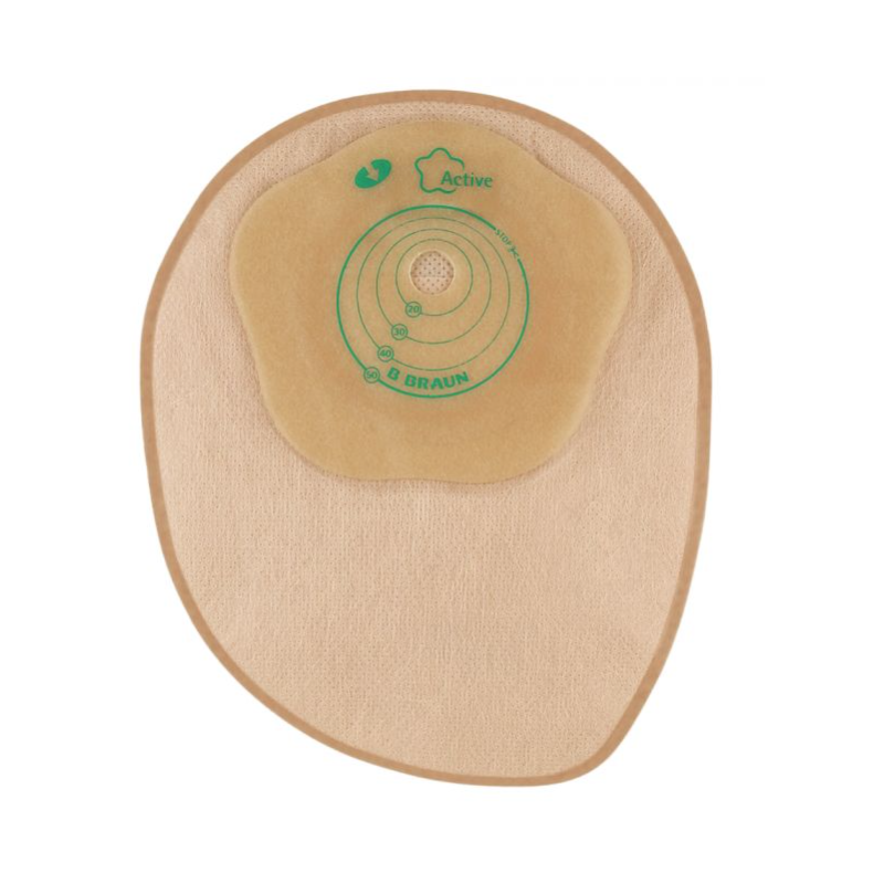 Sacca colostomia flexima active maxi beige finestra ispezionabile ritagliabile 15-65mm 30 pezzi