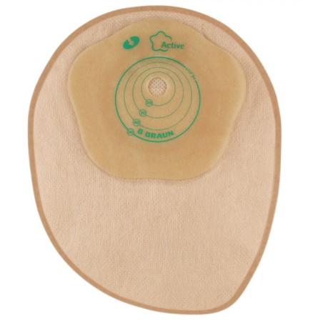 Sacca colostomia flexima active maxi beige finestra ispezionabile ritagliabile 15-65mm 30 pezzi