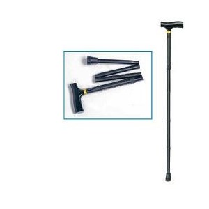 Bastone in alluminio pieghevole