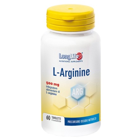 Longlife l-arginine 60 tavolette