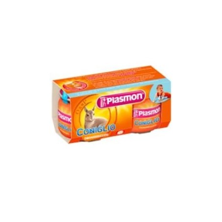 Plasmon omogeneizzato coniglio 80 g x 2 pezzi