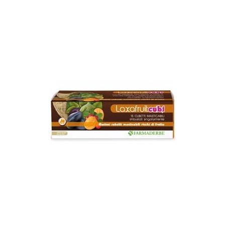Laxafruit 15 cubetti masticabili 150 g Laxafruit 15 cubetti masticabili 150 g