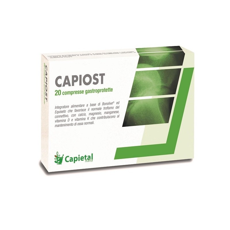 Capiost 20 compresse gastroprotette 28 g Capiost 20 compresse gastroprotette 28 g