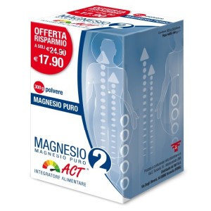 Magnesio puro 2 act polvere 300 g