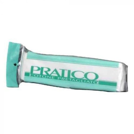 Cotone morbido e assorbente pretagliato per medicazione e uso sanitario