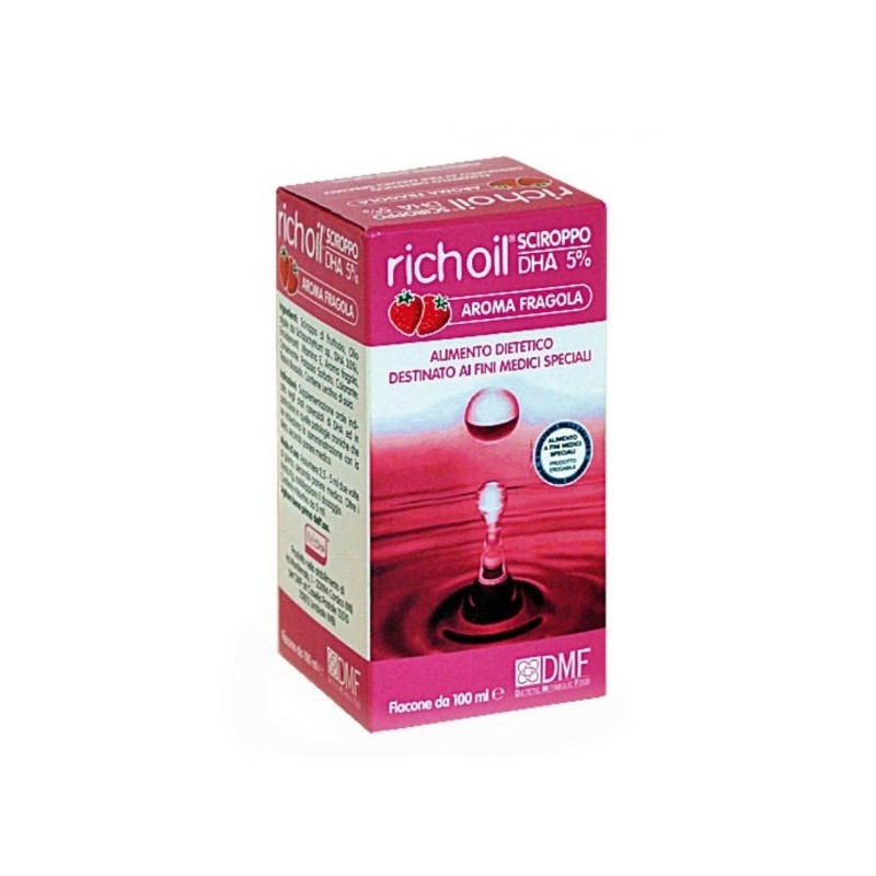Dha richoil fragola 5% 100 ml