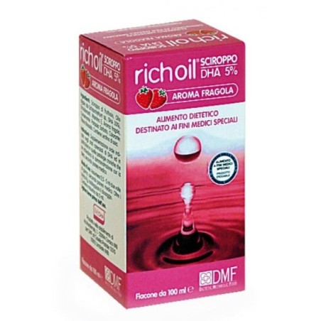 Dha richoil fragola 5% 100 ml