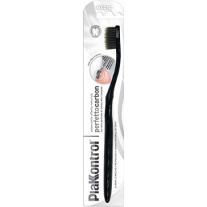 Plakkontrol perfetto carbon spazzolino manuale blister 1 pezzo