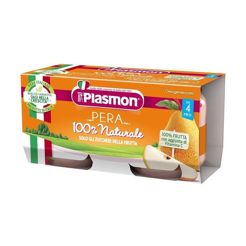 Plasmon omogeneizzato pera 2 x 80 g Plasmon omogeneizzato pera 2 x 80 g