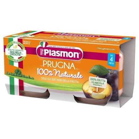 Plasmon omogeneizzato prugna 2 x 80 g Plasmon omogeneizzato prugna 2 x 80 g