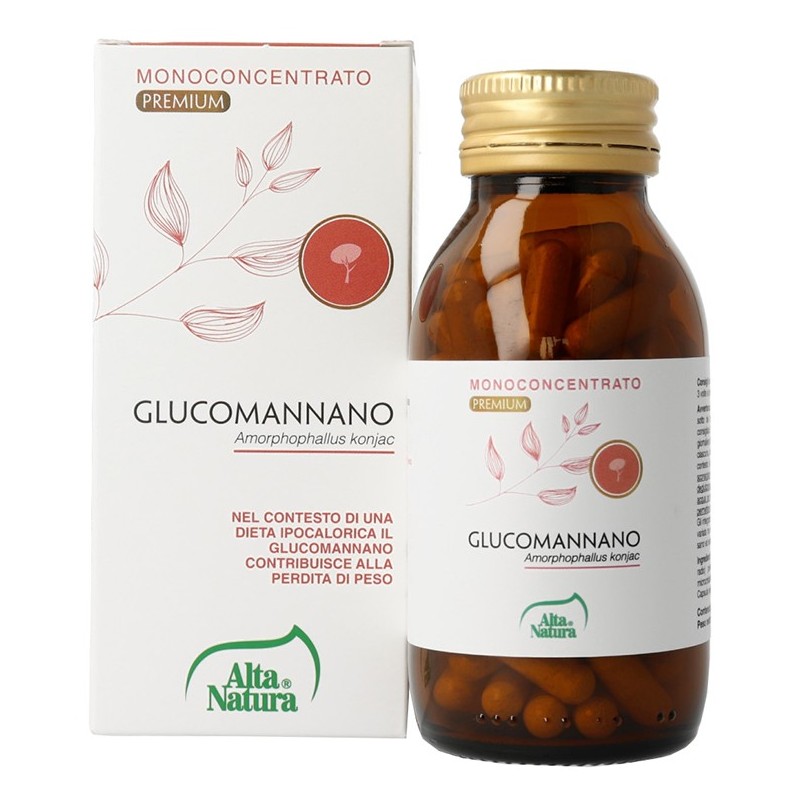 Glucomannano 100 capsule 500 mg