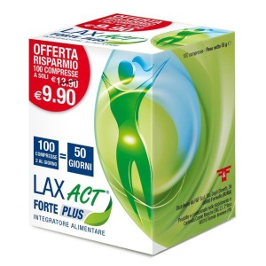 Lax act forte plus 100 compresse