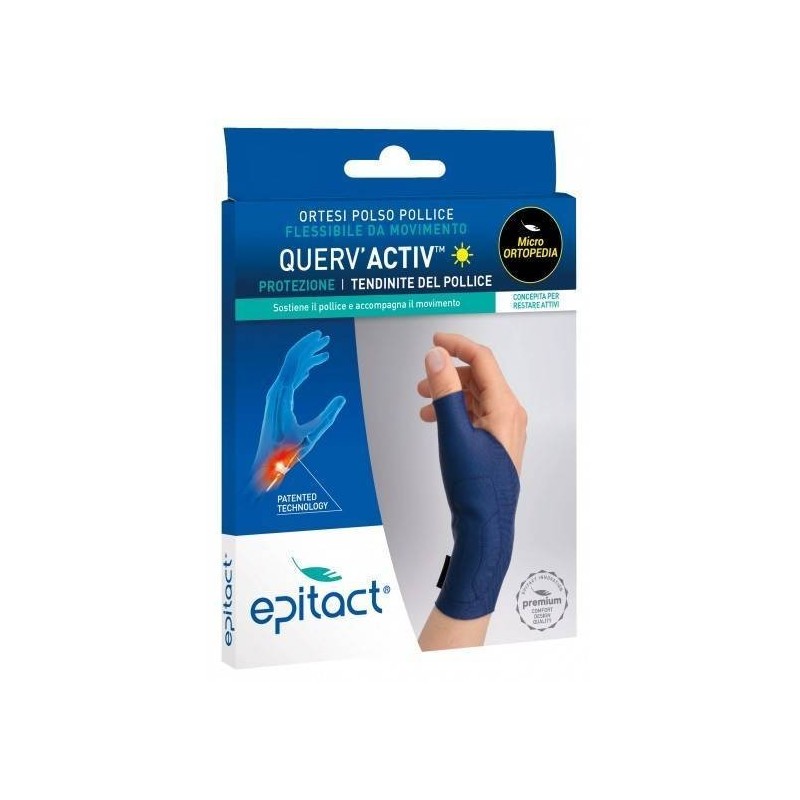Tutore polso/pollice per tendinite epitact querv'activ sinistro s