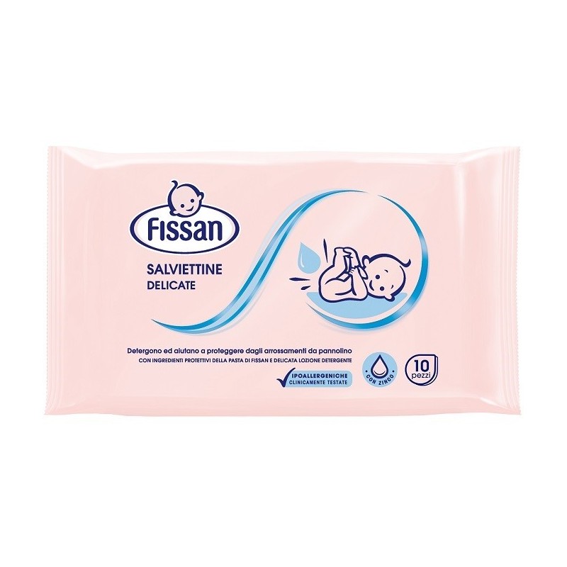 Fissan salviette viaggio 10 pezzi