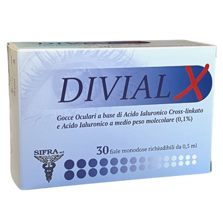 Collirio divial x 30 fiale monodose 0,5 ml
