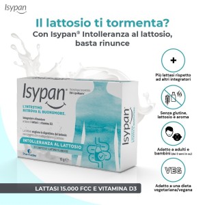 Isypan intolleranza lattosio 30 compresse