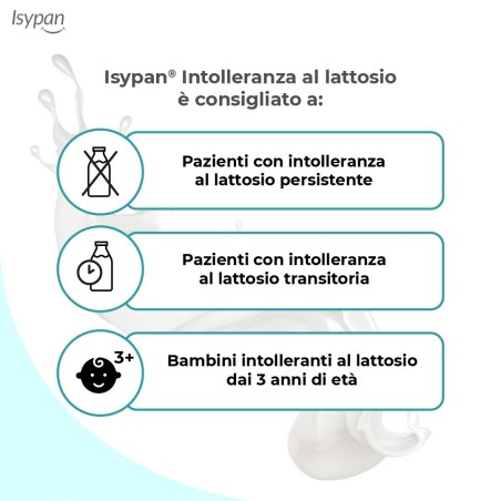 Isypan intolleranza lattosio 30 compresse