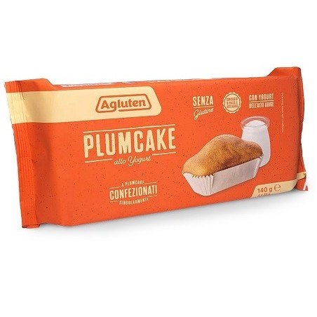 Agluten plum cake yogurt 4 pezzi da 35 g