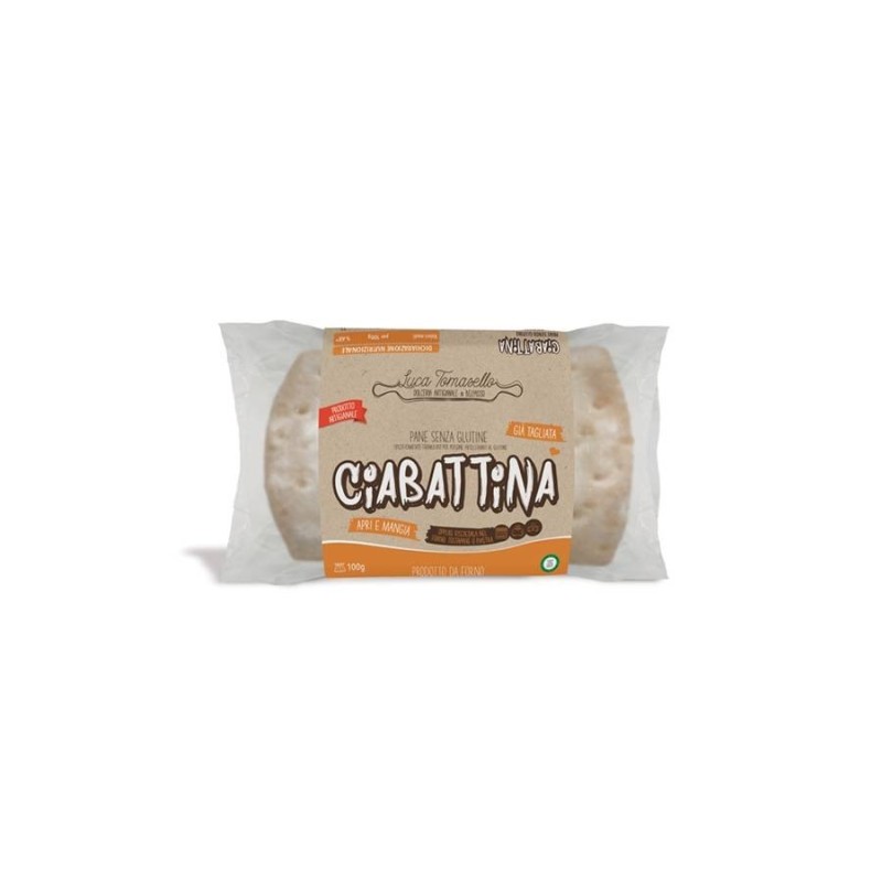 Ciabattina pane senza glutine 100 g
