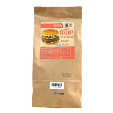 Agluten panino curcuma 160 g