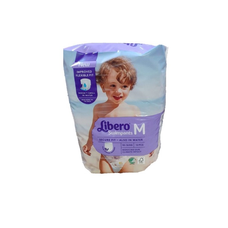 Pannolini mare/piscina libero swim pants per bambino 7/16 kg12 pezzi Pannolini mare/piscina libero swim pants per bambino 7/16 kg12 pezzi