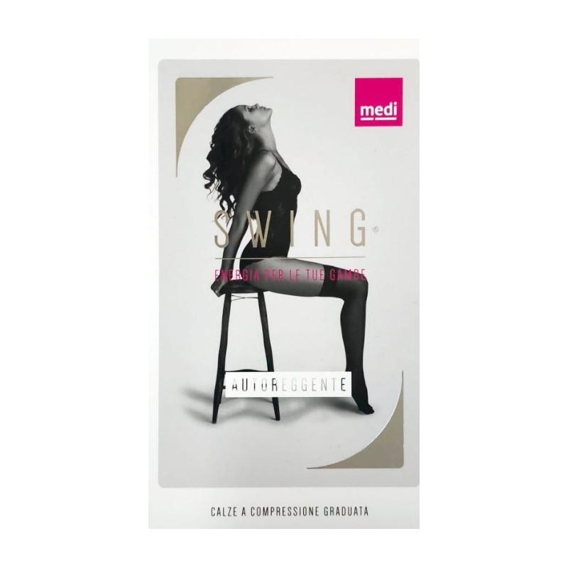 Medi calza coscia autoreggente 140 denari 18 mmhg natural 5