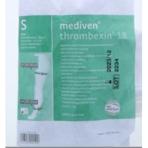 Calza antitrombo thrombexin h915 18 mmhg alla caviglia monocollant misura large sinistro 1 pezzo