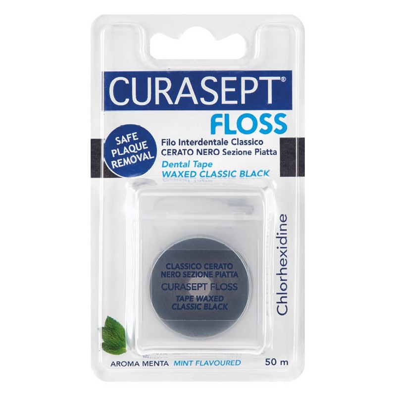 Curasept floss cerato nero clorexidina Curasept floss cerato nero clorexidina