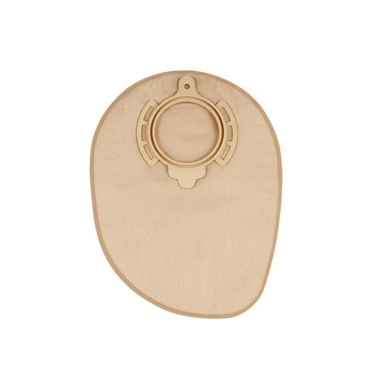 Sacca urostomia mono pezzo con protettore cutaneo e adesivomicroporoso con rubineto e valvola antireflusso silk misura12/55mm 30 Sacca urostomia mono pezzo con protettore cutaneo e adesivomicroporoso con rubineto e valvola antireflusso silk misura12/55mm 30