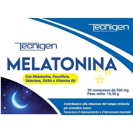 Tecnigen melatonina 30 compresse