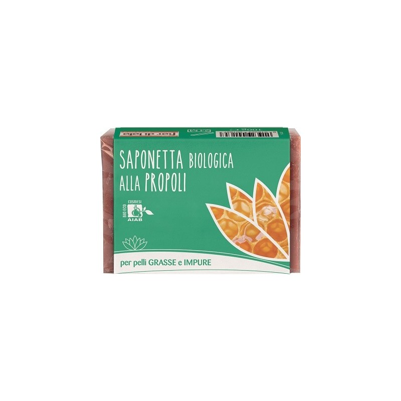 Fior di loto saponetta ai propoli 100 g