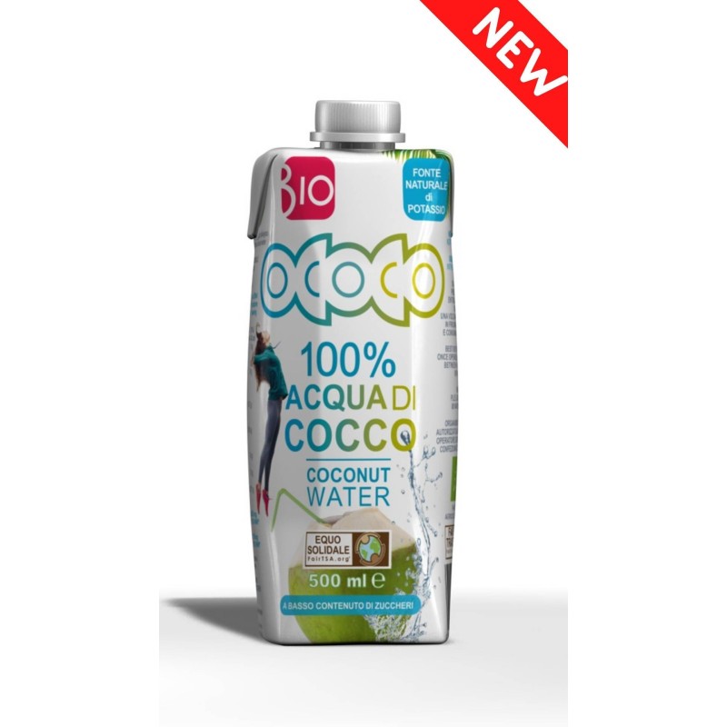 Ococo acqua di cocco 500 ml
