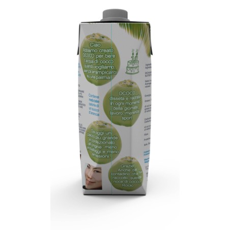 Ococo acqua di cocco 500 ml