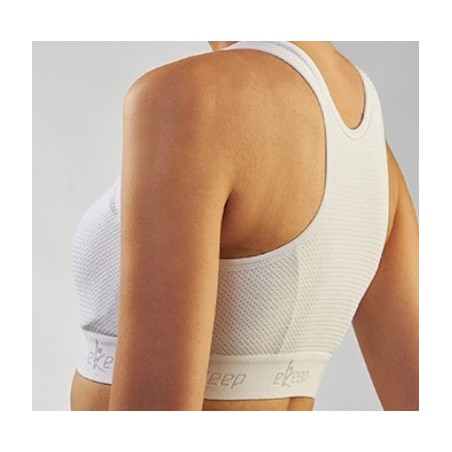 Reggiseno post operatorio ekeep b3 surgical bra bianco taglia 02