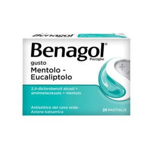 Benagol 24 pastiglie mentolo-eucaliptolo