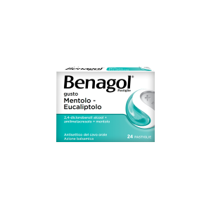 Benagol 24 pastiglie mentolo-eucaliptolo