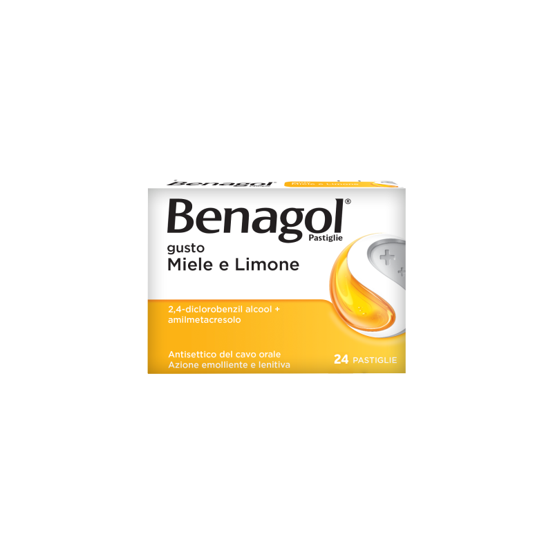 Benagol 24 pastiglie miele-limone