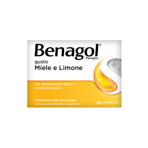 Benagol 24 pastiglie miele-limone