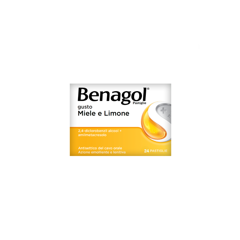 Benagol 24 pastiglie miele-limone