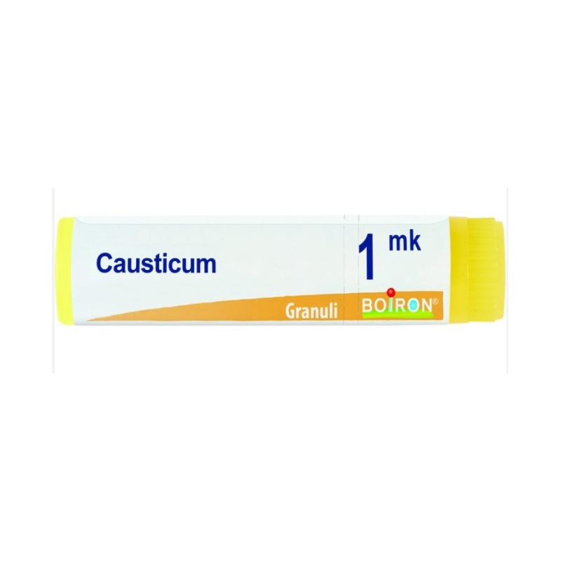 Causticum boiron granuli 1m k contenitore monodose Causticum boiron granuli 1m k contenitore monodose